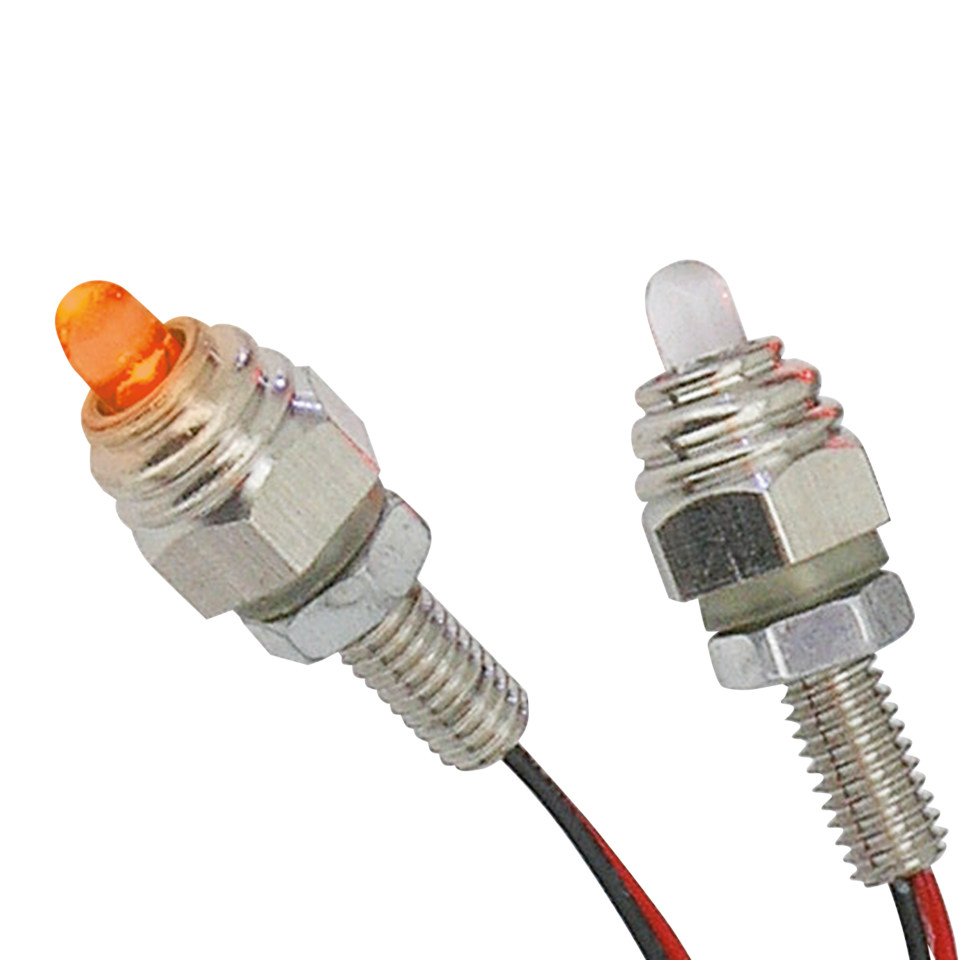 Gzp Pair Amber Led M6 Stud Lights Accent Lighting Zodiac Default Title