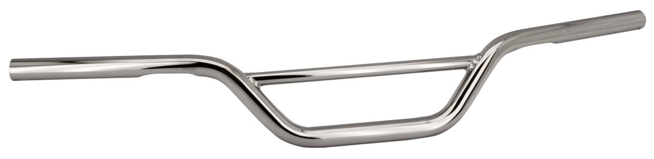 Zcp Motor X Dimpled Chrome 4 1/4" One Inch Diameter Handlebars Zodiac Default Title
