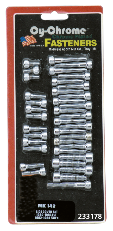 Chr. Allen Head Side Cover Set Fxr/Flt Drive Train Hardware Kits Midwest Acorn Nut Company Default Title