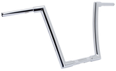 Zcp Chicano Ape 16" Chrome F/ 1.25"Riser Fat Handlebars for 1 1/4" handlebar clamps Zodiac Default Title
