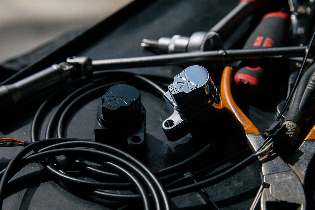 Rbw Skull RBW Skull Ride Mode Selector Right Side, Chrome Fuel Tuner Rbw Skull Default Title
