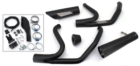 Mcj 2 1 Shorty Flh/T14 16 Black 2-1 Full Exhaust System Mcj Default Title