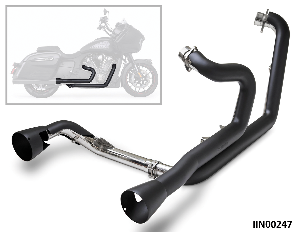 True Dual Headers Bk Ind Challenger20 2-2 Exhaust Header Freedom Performance Exhaust