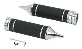 Gzp Chrome Gladiator Grip Set Grip Zodiac