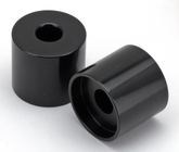 Gzp Blk 1" Straight Riser Extension 1.25 Handlebar Risers Zodiac Default Title