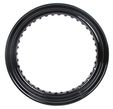 Gloss Black Dc Rim 3.00x16" 40 H 07 Up Wheel Rims V Twin Mfg Default Title