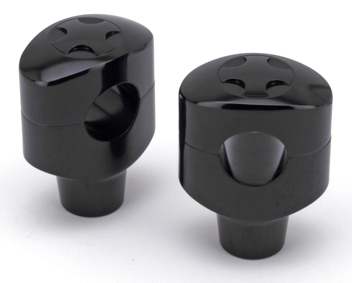 Gzp Fusion Oval Risers 2" Crossblade Bla Riser Zodiac Default Title