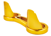 P16 39mm FORK BRACE W/DUST GUARDS Gold P16 Powerplant Motorcycle Co. Default Title