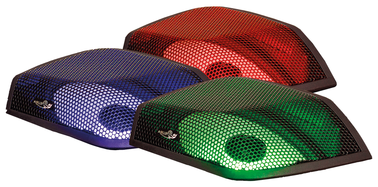 Aquatic Waterproof Saddlebag Kit - 14+ Touring Speakers Aquatic Av