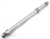 Wheel Axle 25mm L=410 Mm Incl. Spacer Wheel Axle Zodiac Default Title