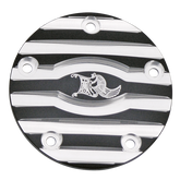 Point Cover 5hole Black &Machine Cut Ribb Ignition Component Ken's Factory Default Title