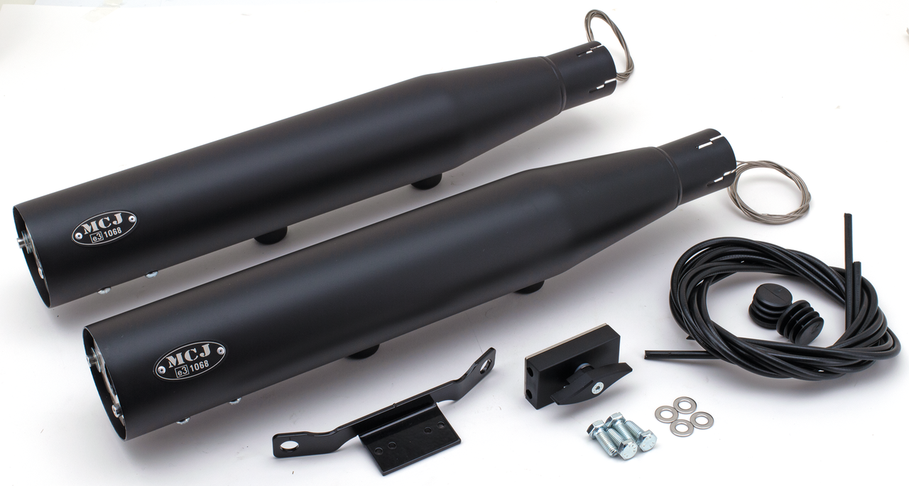 Mcj Royal Slip Ons Xl07 13 Black Slip-On & Muffler Mcj Default Title