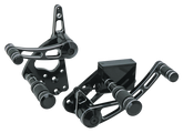 Gzp Black Fwd Controls Bt58 86 F*St86 Forward Control Kit Zodiac Default Title