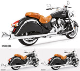 2.5" Cholo Sharktail 2 2 Ch Vint Class 2-2 Full Exhaust System Freedom Performance Exhaust Default Title