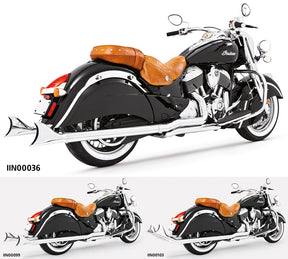 2.5" Cholo Sharktail 2 2 Ch Vint Class 2-2 Full Exhaust System Freedom Performance Exhaust Default Title