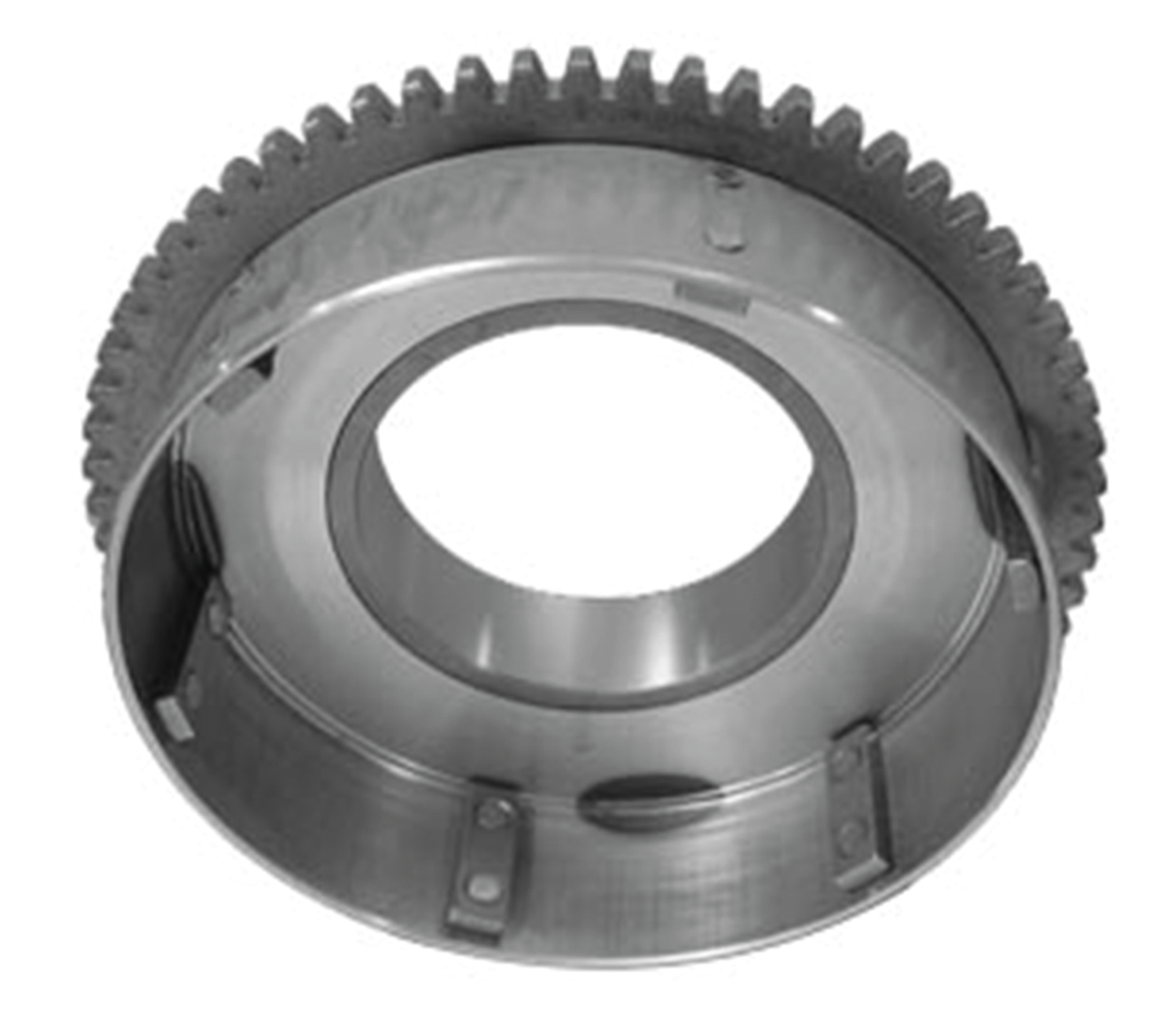 Clutch Drum W/Starter Ring Gear Bt70 84 Big Twin 4 Speed & Early 5 Speed Clutch V Twin Mfg Default Title
