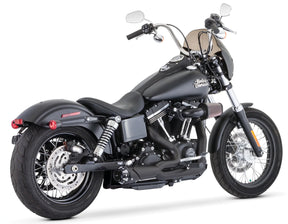 Us Outlaw Low 2 1 Blk/Sclptd Fxd91 06 2-1 Full Exhaust System Freedom Performance Exhaust