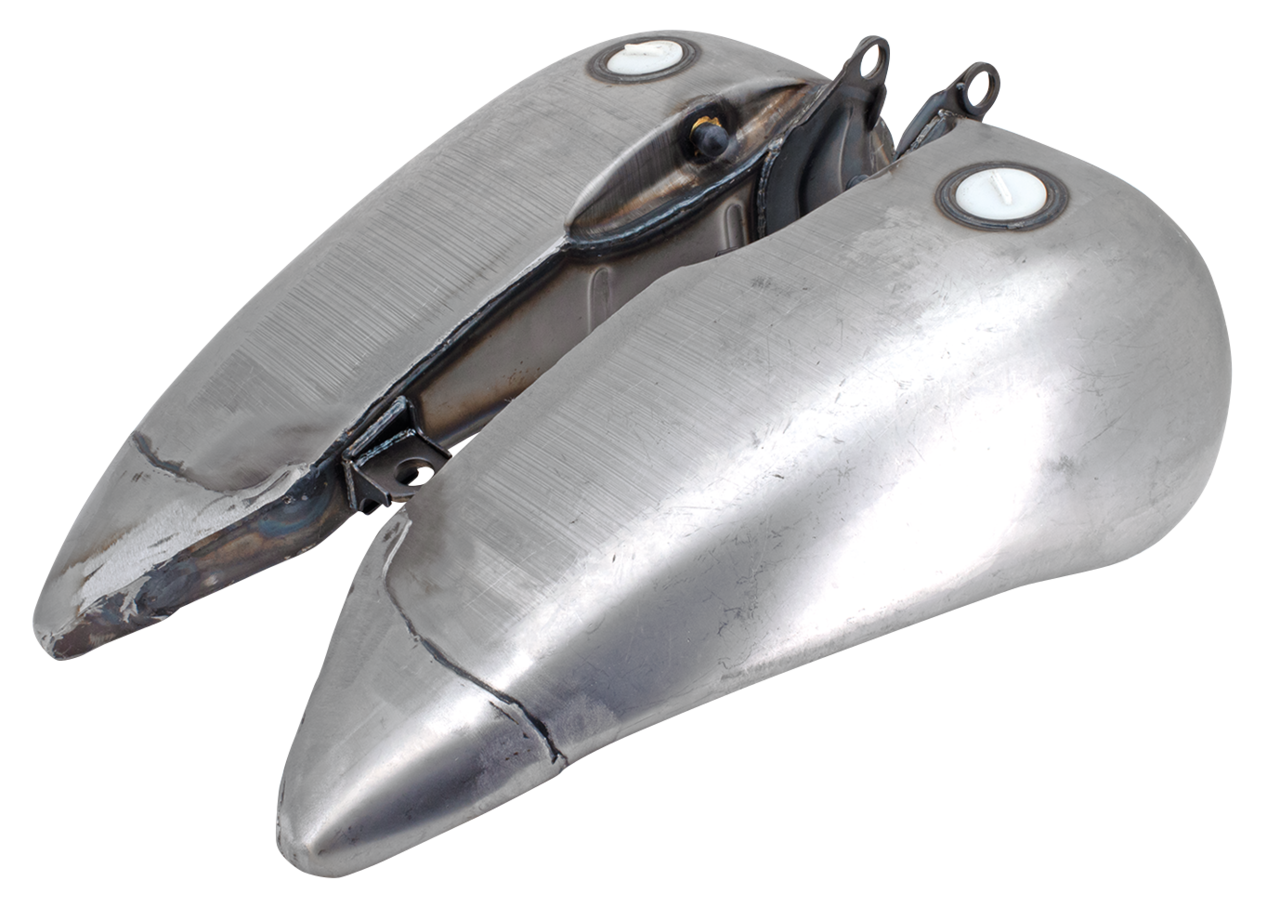 Gzp 4" Str Flatside Gastank Softail 5.4g Fat Bob Gas Tank Zodiac