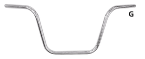 Gzp Handlebar Custom Street High Harley Handlebar Zodiac