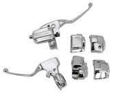 Gzp Chrome Handlebar Controls Flh/T08 Up Handlebar Controls Zodiac Default Title