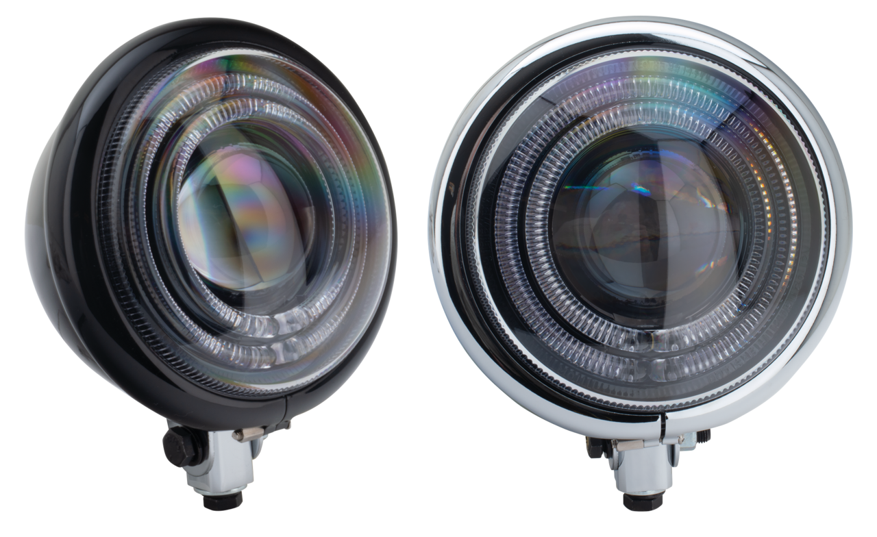 Gzp Chrome Odyssee Led 5 3/4" Headlight Headlight Zodiac Default Title