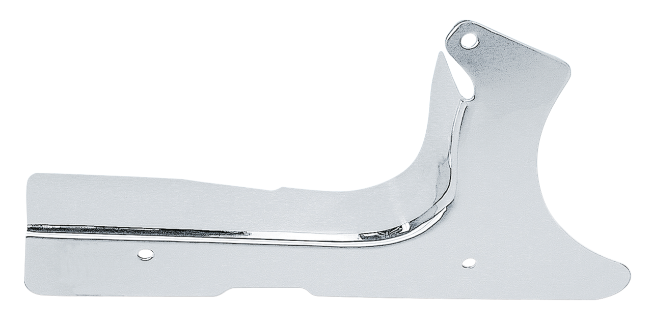 Gzp Chrome Lower Belt Guard Softail 86 9 Final Drive Guard & Cover Zodiac Default Title