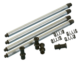 Pushrod Set, Solid Conversion Bt66 84 Valvetrain Component Bender Cycle Default Title