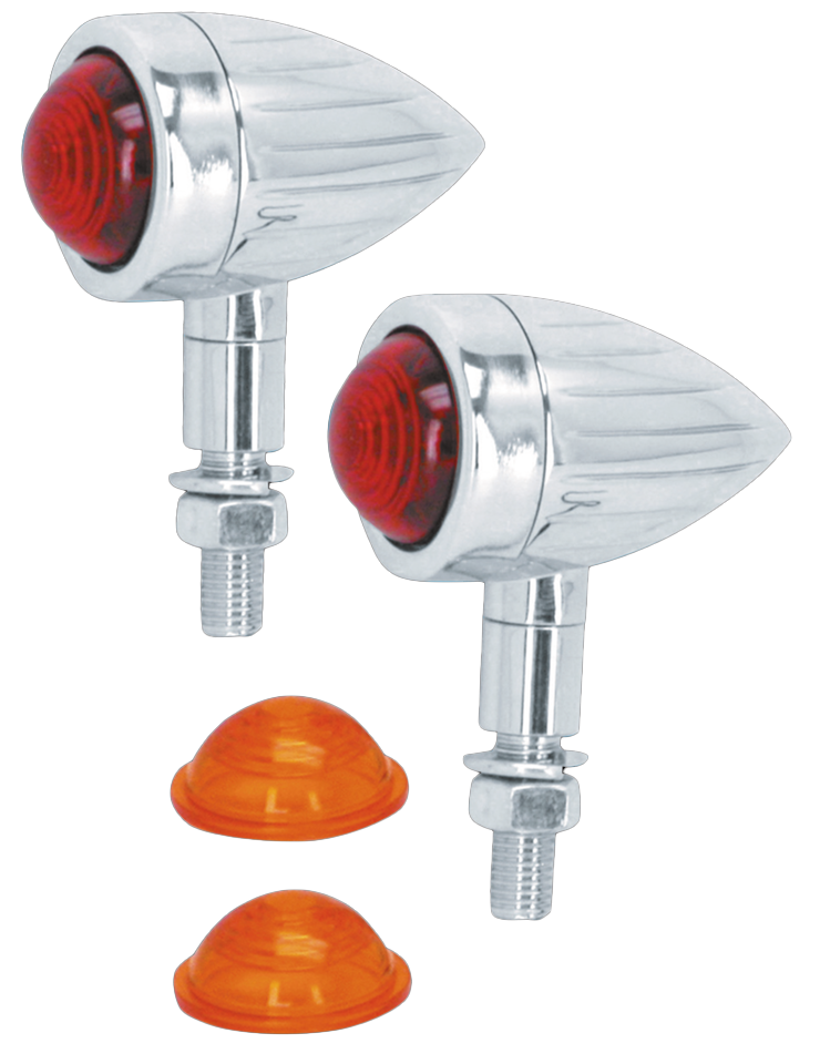 Gzp Mini Ballmilled Speeder Marker Sf Rd Turn Signals & Multi Function Lights Zodiac Default Title