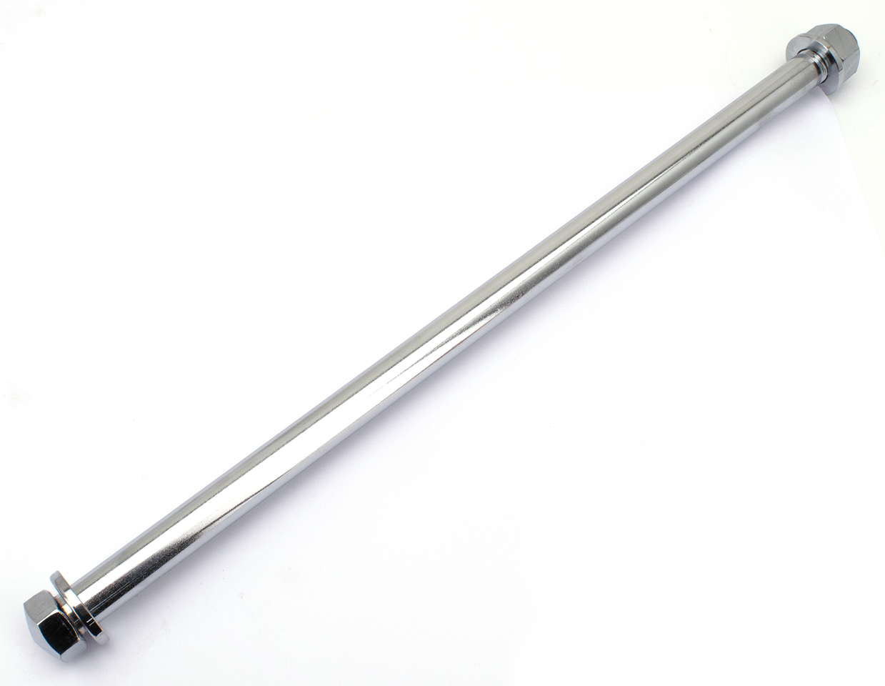 Axle W/Nut Rsd Swing Arm 3/4" X 470 Mm Rear Wheel Axle Zodiac Default Title