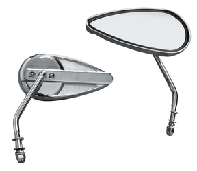 Gzp Chrome Hd Style Teardrop Mirror P Mirror & Component Zodiac Default Title