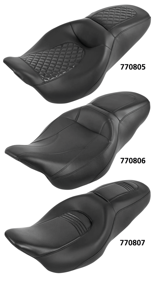 2 Up Diamond 1 Seat Black Flh/T08 23 2-Up Seat C.C. Rider