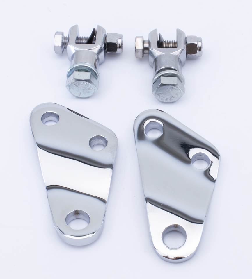 Gzp Footrest Bracket Set Fx77 86 W/Hardw Foot Peg Mount & Hardware Zodiac Default Title