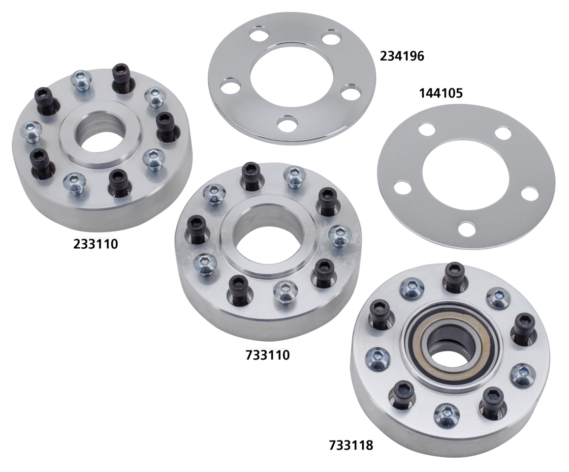 Gzp Disc Brake Rotor Spacer Th=1.5mm 5/1 Brake Rotor Bolt & Hardware Zodiac