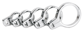 Gzp Chrome Billet Alum. Cable Clamp 2.00 Cable Clamp & Guide Zodiac Default Title