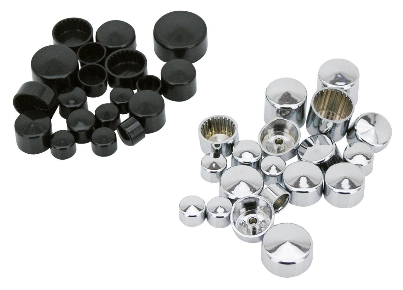 Gzp Chrome Bolt Cover Kit Fxd99 05 86 Pc Hardware & Fastener Zodiac Default Title