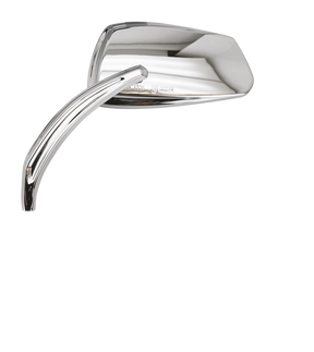 Gzp Chrome Viper Mirror Set W/Forged Ste Mirror & Component Zodiac