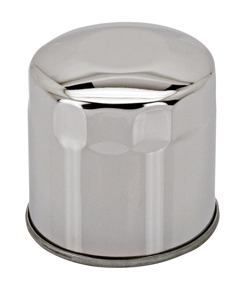 Gzp Long Chrome Spin On Oil Filter #6379