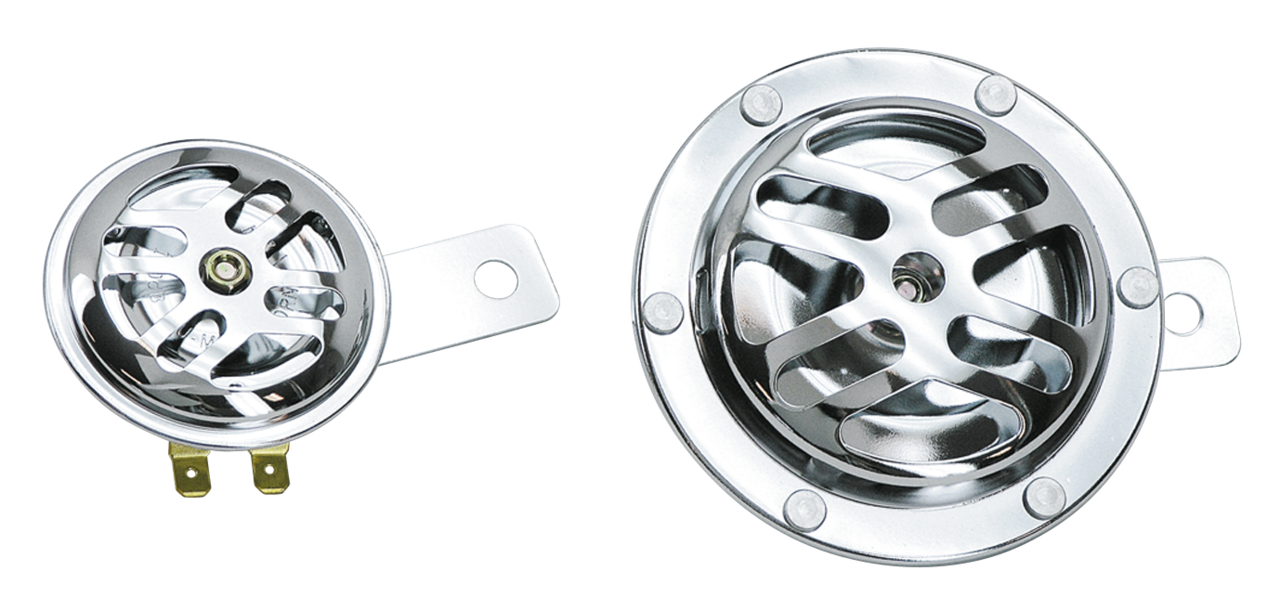 Gzp Chrome 2.5" Horn X Style Horn & Siren Zodiac