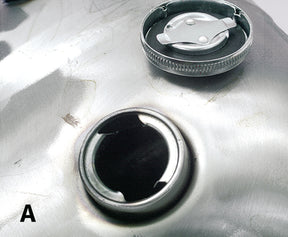 Gzp Chr Gas Cap Plain Vented #61103 36