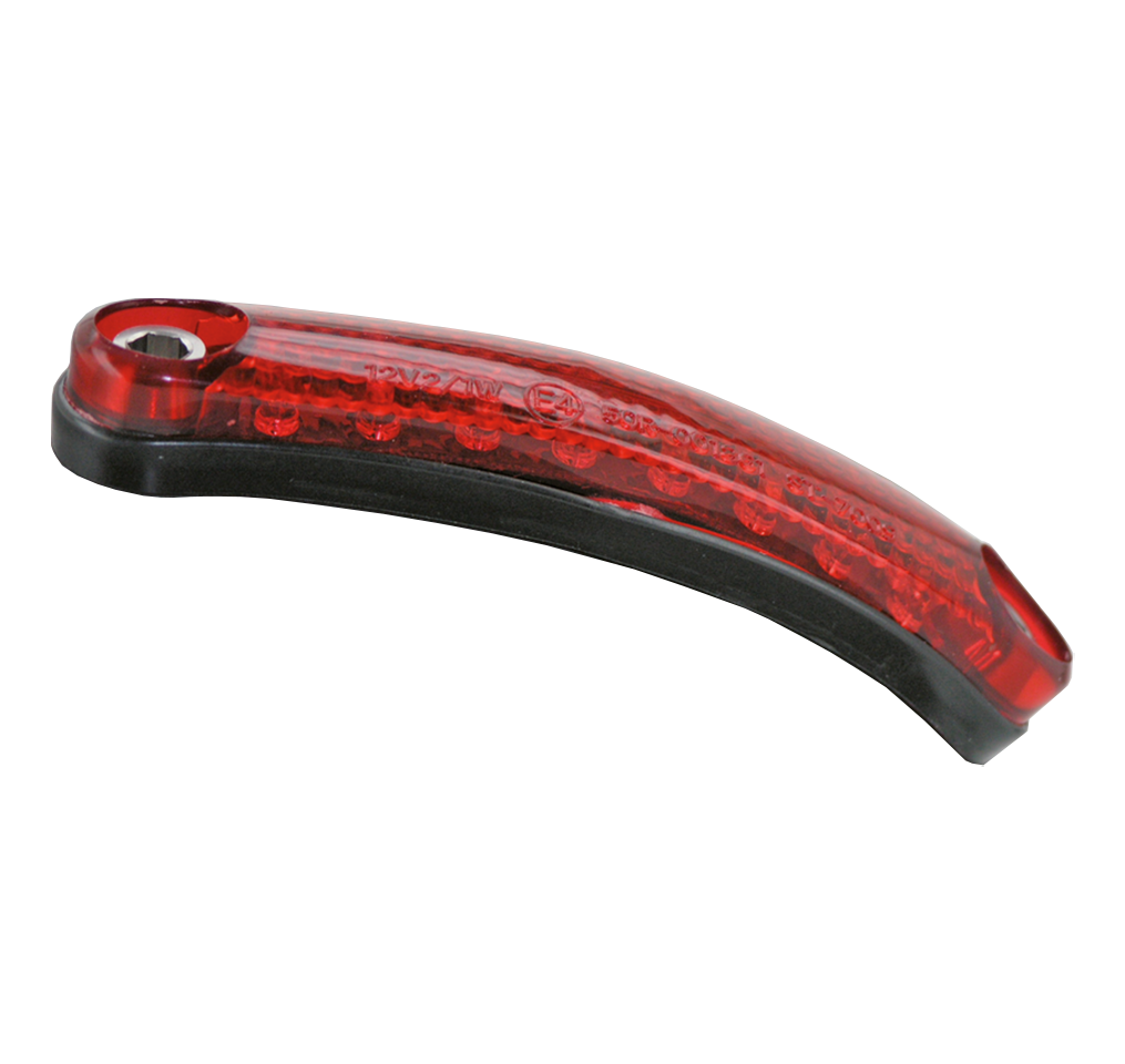 Gzp Flexi Led Markerlight Red Lens Turn Signals & Multi Function Lights Zodiac Default Title