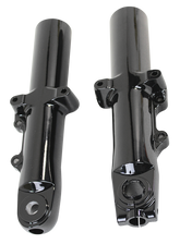 49mm Lower Fork Sliders Blk Flh/T14 Up Fork Lower Leg V Twin Mfg Default Title
