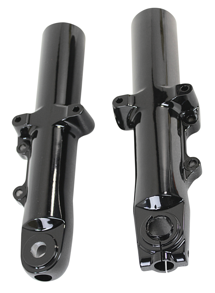 49mm Lower Fork Sliders Blk Flh/T14 Up Fork Lower Leg V Twin Mfg Default Title