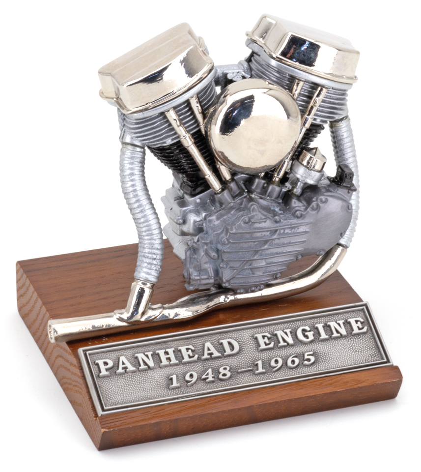 Large Panhead Casted Motor Model Shop Sign, Banner & Decor V-Twin Manufacturing