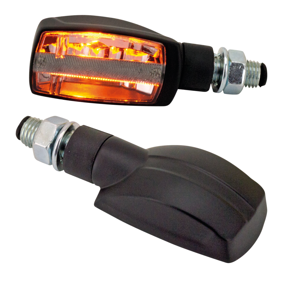 Gzp Ebony Turnsignals Clear Lens Pair Turn Signal Zodiac