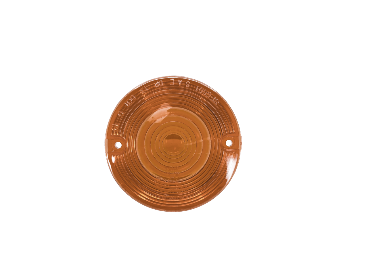 Gzp Replacement Amber Lens Turnsignal FLH Style Turn Signals Zodiac Default Title