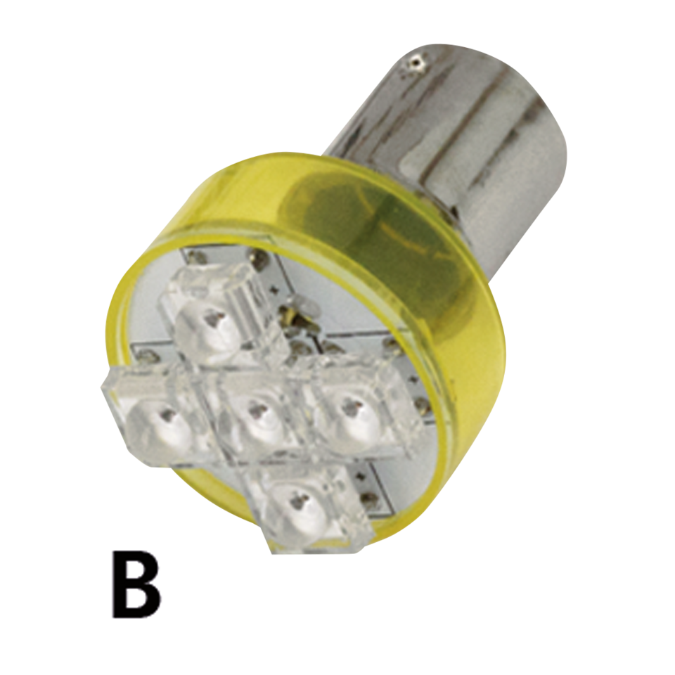 Gzp Single Compact Led Bulb Red Ba15 S Lighting Bulb Zodiac