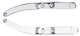 Gzp Chrome Rear Fender Struts Xl90 93 Fender Strut & Strut Cover Zodiac Default Title
