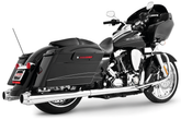 Us Outlaw Dual Chr W/Chr Tip Flh/T09 16 2-2 Full Exhaust System Freedom Performance Exhaust Default Title