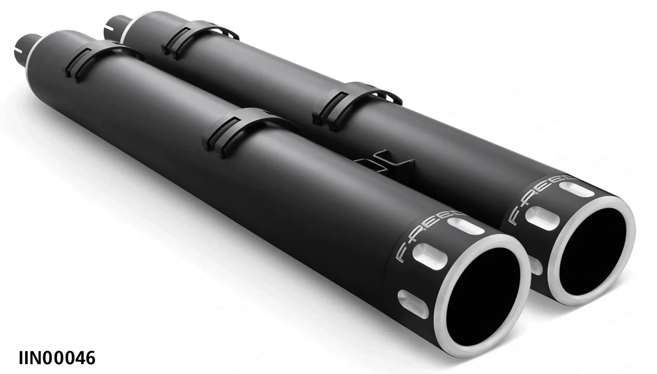 4" Eagle S/O's Bk/Sclptd Bk 14 Up Chieft Slip-On & Muffler Freedom Performance Exhaust