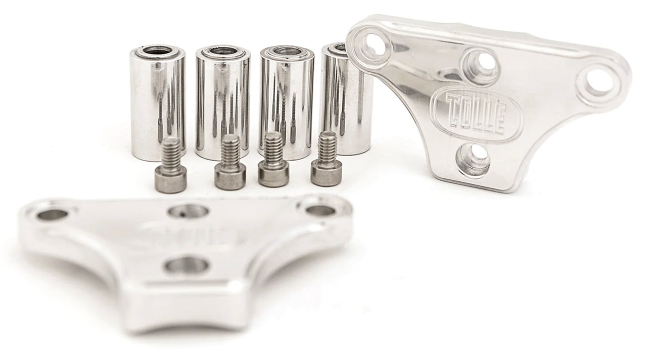 Fender Mounts Stainless Custom Pair Fender Mount Kit & Hardware Tolle Default Title